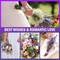 Dried Lavender Bundles 100 Natural Dried Lavender Flowers for Home Decoration, Photo Props, Home Fragrance, 2 Bundles Pack